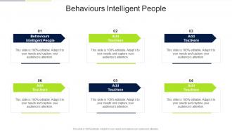 Behaviours Intelligent People In Powerpoint And Google Slides Cpb