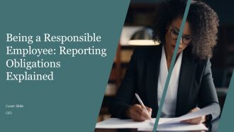 Being A Responsible Employee Reporting Obligations Explained PPT Summary AT Being A Responsible Employee Reporting Obligations Explained PPT Summary AT