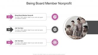 Being Board Member Nonprofit In Powerpoint And Google Slides Cpb
