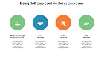 Being Self Employed Vs Being Employee Ppt Powerpoint Presentation Summary Template Cpb