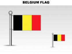 Belgium country powerpoint flags