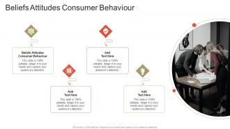 Beliefs Attitudes Consumer Behaviour In Powerpoint And Google Slides Cpb