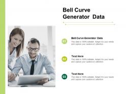 Bell curve generator data ppt powerpoint presentation model graphic images cpb