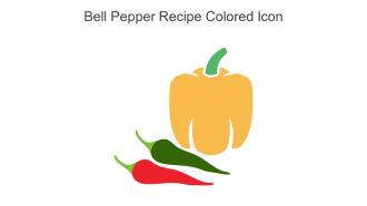Bell Pepper Recipe Colored Icon In Powerpoint Pptx Png And Editable Eps Format