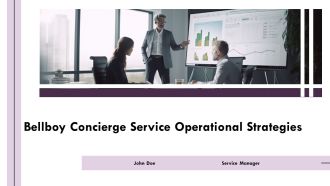 Bellboy Concierge Service Operational Strategies PPT Template AT