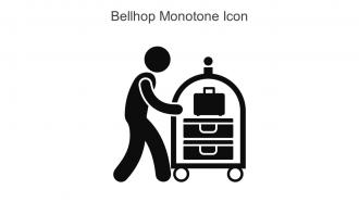 Bellhop Monotone Icon In Powerpoint Pptx Png And Editable Eps Format