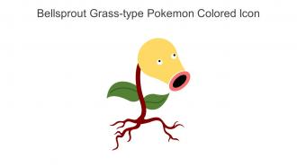 Bellsprout Grass Type Pokemon Colored Icon In Powerpoint Pptx Png And Editable Eps Format