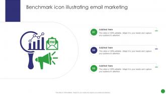Benchmark Icon Illustrating Email Marketing