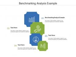 Benchmarking analysis example ppt powerpoint presentation icon graphics tutorials cpb