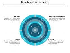 Benchmarking analysis ppt powerpoint presentation gallery graphics download cpb