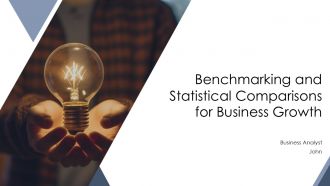 Benchmarking And Statistical Comparisons For Business Growth PPT Guidelines AT