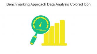 Benchmarking Approach Data Analysis Colored Icon In Powerpoint Pptx Png And Editable Eps Format