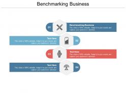 Benchmarking business ppt powerpoint presentation infographic master slide cpb