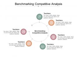 Benchmarking competitive analysis ppt powerpoint presentation gallery information cpb