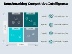 Benchmarking competitive intelligence opportunity ppt powerpoint presentation icon inspiration
