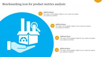 Benchmarking Icon For Product Metrics Analysis