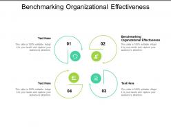 Benchmarking organizational effectiveness ppt powerpoint presentation infographic template design ideas cpb