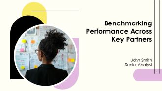 Benchmarking Performance Across Key Partners PPT Template AT