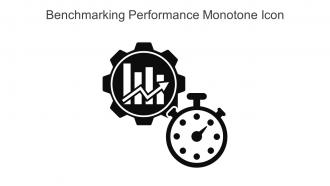 Benchmarking Performance Monotone Icon In Powerpoint Pptx Png And Editable Eps Format