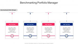 Benchmarking Portfolio Manager In Powerpoint And Google Slides Cpb