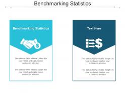 Benchmarking statistics ppt powerpoint presentation gallery graphics example cpb