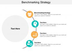 Benchmarking strategy ppt powerpoint presentation background designs cpb
