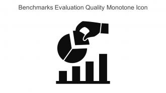 Benchmarks Evaluation Quality Monotone Icon In Powerpoint Pptx Png And Editable Eps Format