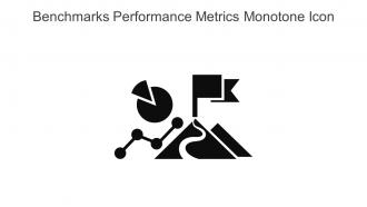 Benchmarks Performance Metrics Monotone Icon In Powerpoint Pptx Png And Editable Eps Format