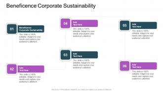 Beneficence Corporate Sustainability In Powerpoint And Google Slides Cpb