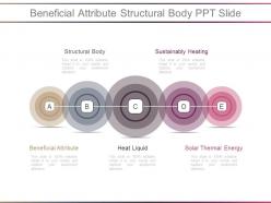 Beneficial attribute structural body ppt slide
