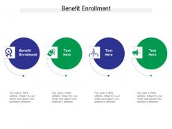 Benefit enrollment ppt powerpoint presentation portfolio pictures cpb