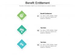 Benefit entitlement ppt powerpoint presentation portfolio guide cpb