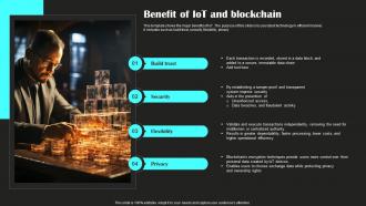 Benefit Of Iot And Blockchain