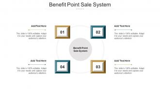 Benefit Point Sale System Ppt Powerpoint Presentation Summary Graphics Example Cpb