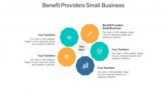 Benefit providers small business ppt powerpoint presentation ideas skills cpb