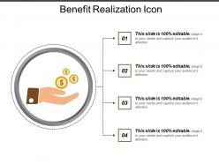 Benefit realization icon 4