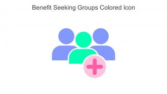 Benefit Seeking Groups Colored Icon In Powerpoint Pptx Png And Editable Eps Format
