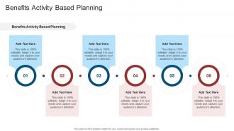 Benefits Activity Based Planning In Powerpoint And Google Slides Cpb