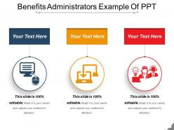 Benefits administrators example of ppt