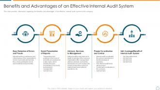 Benefits and advantages of an effective overview of internal audit planning checklist