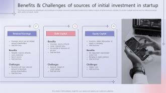 Benefits And Challenges Of Sources Of Initial Investment In Startup