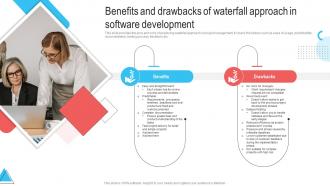 Benefits And Drawbacks Of Waterfall Approach In Software Waterfall Project Management