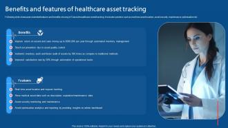 Benefits And Features Of Healthcare Asset Tracking IoMT Applications In Medical Industry IoT SS V
