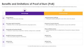 Benefits And Limitations Of Proof Of Burn Pob Cryptomining Innovations And Trends