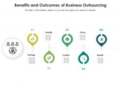 Benefits and outcomes of business outsourcing