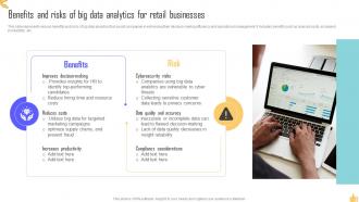 Benefits And Risks Of Big Data Analytics For Retail Businesses