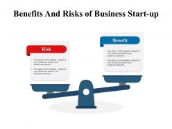 Benefits and risks of business start up
