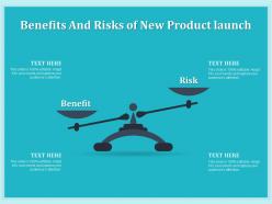 Benefits And Risks Of New Product Launch