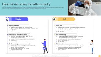 Benefits And Risks Of Using Ai In Healthcare Industry