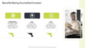 Benefits Being Accredited Investor In Powerpoint And Google Slides Cpb